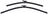 Bosch 3397014422 Windshield Wiper Blade Set - Front