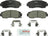 Bosch BC1089 Disc Brake Pad Set - Front