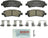 Bosch BC1325 Disc Brake Pad Set - Rear