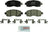 Bosch BC1650 Disc Brake Pad Set - Front