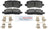Bosch BC2372 Disc Brake Pad Set - Rear