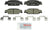 Bosch BC922 Disc Brake Pad Set - Rear