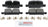 Bosch BE2174H Disc Brake Pad Set - Rear