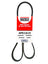 Bando 4PK1615 Accessory Drive Belt - Water Pump and Air Conditioning