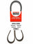 Bando 6PK1000 Accessory Drive Belt