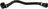 Rein CHR0085 Radiator Coolant Hose - Lower - Radiator To Water Pump