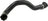 Rein CHR0853 Radiator Coolant Hose - Upper - Radiator To Thermostat
