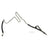 Rein PSH0145 Power Steering Pressure Line Hose Assembly - Pump To Rack