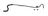 Rein PSH0423 Power Steering Return Line Hose Assembly - From Rack