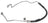 Rein PSH0543 Power Steering Pressure Line Hose Assembly - Pump To Rack
