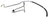 Rein PSH0551 Power Steering Return Hose - Rack To Reservoir