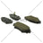 Centric 103.17290 Disc Brake Pad Set - Rear
