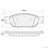 Centric 105.09330 Disc Brake Pad Set - Front