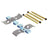Centric 105.10530 Disc Brake Pad Set - Rear