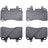 Centric 105.22510 Disc Brake Pad Set - Front