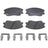 Centric 105.22870 Disc Brake Pad Set - Front