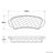 Centric 106.07730 Disc Brake Pad Set - Rear