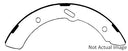 Centric 111.06820 Drum Brake Shoe - Front or Rear