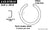 Centric 111.07810 Parking Brake Shoe - Rear