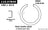 Centric 111.07840 Parking Brake Shoe - Rear
