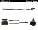 Centric 116.33015 Disc Brake Pad Wear Sensor - Front Right