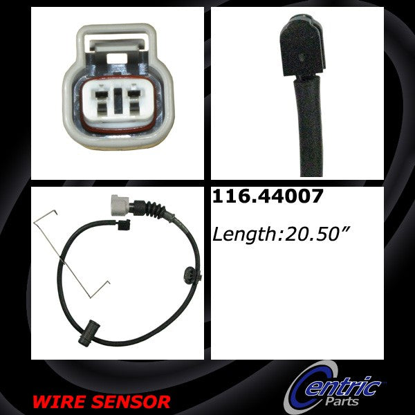 Centric 116.44007 Disc Brake Pad Wear Sensor - Front or Front Right