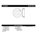 Centric 123.65002 Brake Drum - Rear