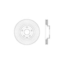 Stoptech 128.45084L Disc Brake Rotor - Front Left