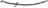 Centric 150.22002 Brake Hydraulic Hose - Front Left Lower