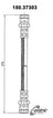 Centric 150.37303 Brake Hydraulic Hose - Front, Rear or Rear Right