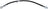 Centric 150.40338 Brake Hydraulic Hose - Rear Right