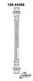 Centric 150.44386 Brake Hydraulic Hose - Rear