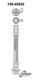 Centric 150.45022 Brake Hydraulic Hose - Front Left