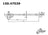 Centric 150.47039 Brake Hydraulic Hose - Front Left or Rear Lower