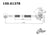 Centric 150.61378 Brake Hydraulic Hose - Rear Left