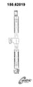 Centric 150.62019 Brake Hydraulic Hose - Front Left