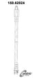 Centric 150.62024 Brake Hydraulic Hose - Front