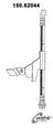Centric 150.62044 Brake Hydraulic Hose - Front Left