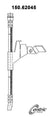 Centric 150.62045 Brake Hydraulic Hose - Front Right