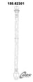 Centric 150.62301 Brake Hydraulic Hose - Rear