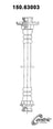Centric 150.63003 Brake Hydraulic Hose - Front
