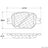 Centric 300.08170 Disc Brake Pad Set - Front