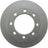 Centric 320.67062F Disc Brake Rotor - Rear