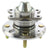 Centric 405.51005E Wheel Bearing and Hub Assembly - Rear