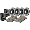 Stoptech 935.42001 Disc Brake Upgrade Kit - Front and Rear
