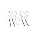 Carlson 13244 Disc Brake Hardware Kit - Front