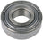 SKF 6202-2ZJ Alternator Bearing - Commutator End, Drive End or Front