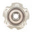 SKF BR930765 Wheel Bearing and Hub Assembly - Rear