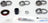 SKF SDK320-A Axle Differential Bearing and Seal Kit - Front