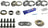 SKF SDK321-KMK Axle Differential Bearing and Seal Kit - Rear